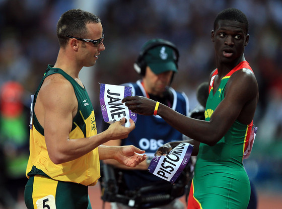 Oscar Pistorius, Kirani James, 2012 Summer Olympics Oscar Pistorius, Kirani James, 2012 Summer Olympics